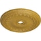 Ekena Millwork Viceroy Ceiling Medallion (Canopies up to 4 7/8"), 35 1/8"OD x 4 7/8"ID x 2 1/2"P, Iridescent Gold CM35VIIGS - alternate 2